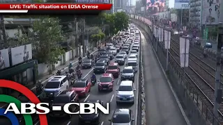 LIVE: Traffic situation on EDSA Orense | ABS-CBN News