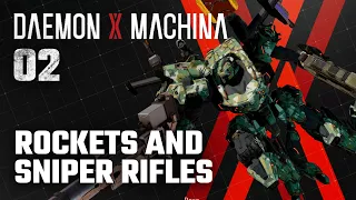 Rockets and Sniper Rifles - Good Combo?  | Daemon X Machina Gameplay | Episode 1