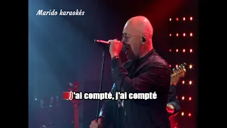 Karaoké Pascal Obispo - J'ai compté avec choeurs 2020