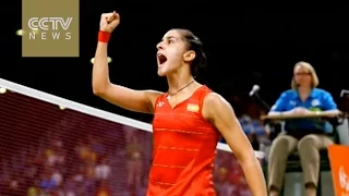 Rio 2016: Spain wins gold in women's badminton singles