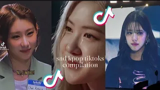 Sad kpop tiktoks compilation cuz i wanna make you cry😝