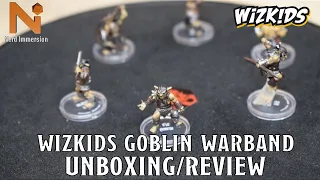 Goblin Warband Mini Unboxing/Review (WizKids Icons of the Realms) | Nerd Immersion