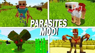 ПАРАЗИТЫ: САМЫЙ ЖУТКИЙ МОД НА MINECRAFT | ОБЗОР МОДА Scape and Run Parasites