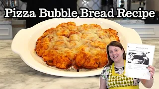 PIZZA BUBBLE BREAD RECIPE! - Cooking the Books
