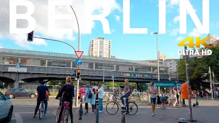 Berlin Cycling from Keruzberg to Neukölln at Summer Evening 2020 [4K] Real City Sounds