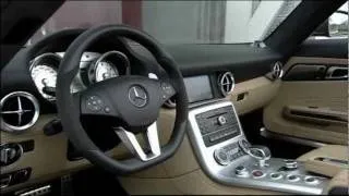 Mercedes 2012 SLS AMG Roadster Interior Trailer