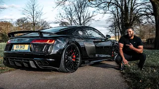 MEET THE 205MPH AUDI R8 V10 SUPERCAR!! **POV DRIVE**