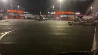 Rossiya Superjet-100 takeoff from Moscow Sheremetyevo