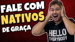 3 MELHORES SITES para FALAR com GRINGOS GRATUITAMENTE