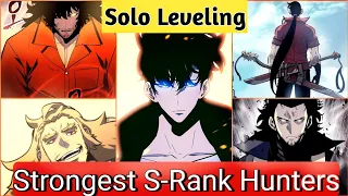 Solo Leveling Strongest S Rank Hunters (All S-Rank Ranking)