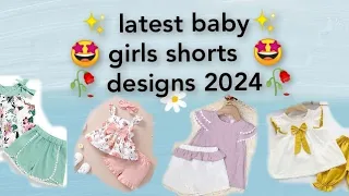 Beautiful baby girl shorts dresses | Baby girl niker and shirt designs 2024#youtube#viral#viralvideo