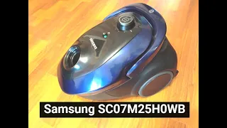 Пылесос SAMSUNG SC07M25H0WB с циклонным фильтром. Подробный обзор