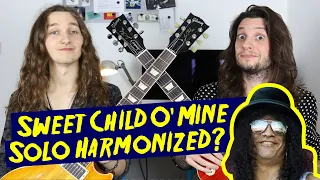 SWEET CHILD O' MINE SOLO HARMONIZED