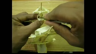 How to make matchsticks boat...