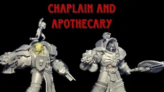 Kitbashing a Terminator Chaplain and Apothecary for LEVIATHAN!