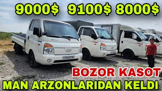 20 MAY FARGONA BOZORIDA NARX PASLADI 9000$ 9200$ 9500$ LIK HUNDAY PORTER KIA BONGOLAR