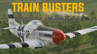 Train Busters || DCS: Debden Eagles Campaign - Mission 7