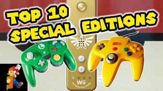 Top 10 SPECIAL EDITION Controllers | Nintendo Collecting