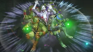 Injustice 2: TMNT Vs The Joker | All Intro/Interaction Dialogues & Clash Quotes + Super Moves