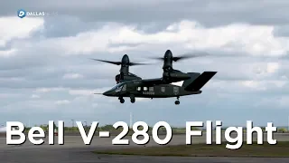 Bell V-280 Tilt Rotor Aircraft Flies Demonstration