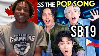 SB19 Guesses The Pop Song In One Second Challenge! CANADIAN REACTS