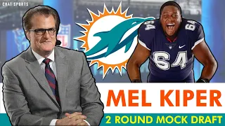 Mel Kiper Mock Draft: Miami Dolphins Draft Picks In ESPN’s NEW 2-Round 2024 NFL Mock Draft