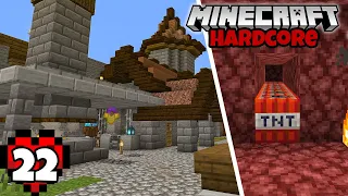 Let's Play Minecraft Hardcore | Netherite Armor