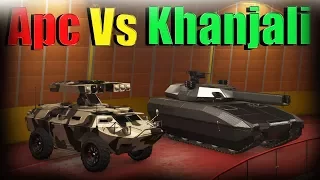 Gta 5 Online | TM-02 Khanjali Vs Apc - Armor, Speed, And More Details