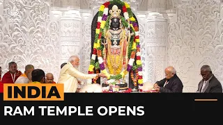 Modi opens controversial Ram temple in India | Al Jazeera Newsfeed