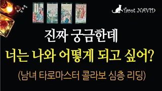 [타로/연애운] 여러분이 정말 알고 싶은 상대방이 나에게 원하는 관계와 속마음 (🔎남녀 타로마스터의 심층 리딩📚)