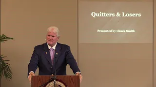 Chuck Smith Quitters & Losers