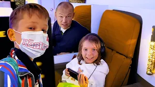 VLOG Летим домой в Business class из АБУ Даби