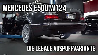 LEVELLA | Mercedes E500 W124 - Die legale Auspuffvariante