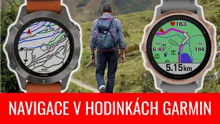 TÉMA: Jaké typy navigací jsou v hodinkách Garmin?