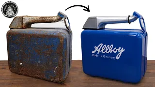 Old Rusty German Gas Can - Fuel Can Restoration Videos