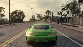 Need For Speed Heat Mercedes AMG GT R test drive (NFS)