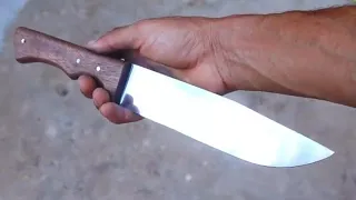 Knife Making | Knife from Leaf Spring