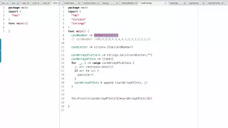 golang convert int into an array of ints