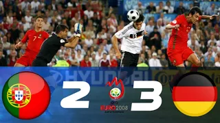 Portugal vs Germany (2-3) Euro 2008 Highlights