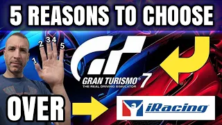 5 Reasons to Choose GT7 (PSVR2) over iRacing for Your Sim Racing Fix