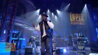 50 Cent performs on Lopez Tonight 12/14/09