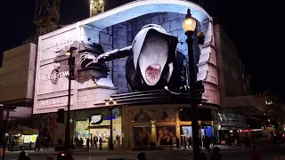 Scary London  3D advert at Piccadilly Circus