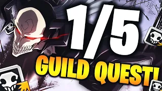 BEATING MELEE SOUL REAPER VERY HARD GUILD WITH A 1/5 TEAM! Bleach: Brave Souls!