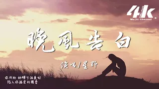 星野 - 晚風告白『我遇見很多人卻只想和你慢慢周旋，完全對的感覺在 心動蔓延。』【高音質|動態歌詞Lyrics】♫