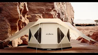 Unboxing and Set Up Your Space Acacia Tent and Air Floor