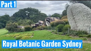 Royal Botanic Garden Sydney walk  part (1)| Sydney Australia 🇦🇺