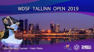 Fodor Norbert Csanad - Vaszi Reka | R2 Viennese Waltz | Tallinn Open 2019