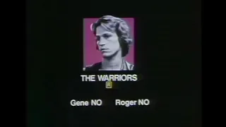 The Warriors (1979) movie review - Sneak Previews with Roger Ebert and Gene Siskel