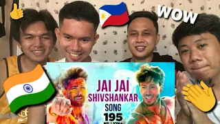 FILIPINOS react to Jai Jai Shivshankar | jai jai shiv shankar reaction | Hrithik | Tiger | oplox