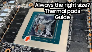Guide - How I measure the exact size of Thermal pads #krisfixgermany #gpurepair